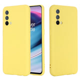 EIDERWOOD OnePlus Nord CE (5G) Liquid Silikone Mobil Cover m. Strop - Gul