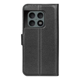 EIDERWOOD - OnePlus 10 Pro - Kunstlæder Flip Cover m. Kortholder & Ståfunktion - Sort
