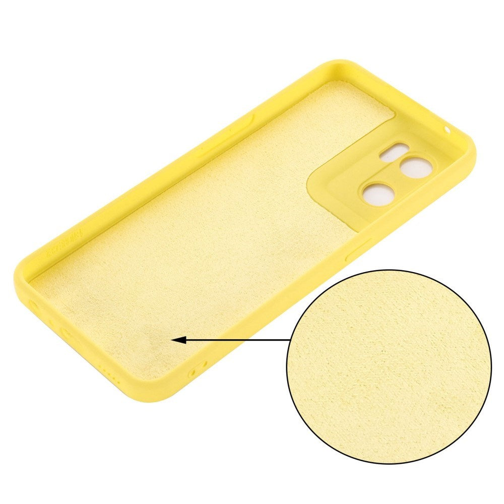 EIDERWOOD OnePlus Nord CE 2 (5G) Liquid Silikone Mobil Cover m. Strop - Gul