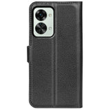 EIDERWOOD - OnePlus Nord 2T (5G) - Kunstlæder Flip Cover m. Kortholder & Ståfunktion - Sort