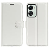 EIDERWOOD - OnePlus Nord 2T (5G) - Kunstlæder Flip Cover m. Kortholder & Ståfunktion - Hvid