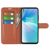 EIDERWOOD - OnePlus Nord 2T (5G) - Kunstlæder Flip Cover m. Kortholder & Ståfunktion - Brun