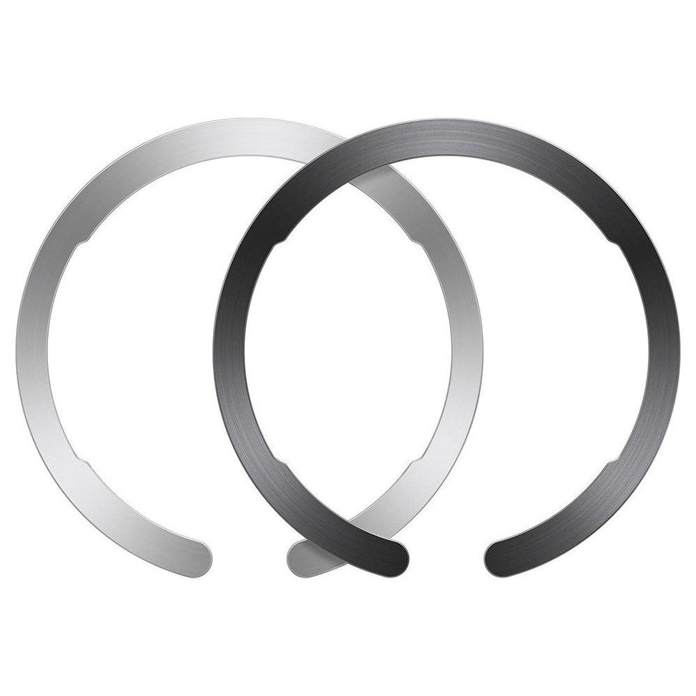 ESR Universal Ring - MagSafe Kompatibel - 2 Stk. - Sort / Sølv