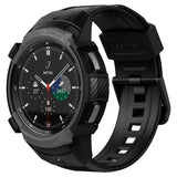 SPIGEN Samsung Galaxy Watch 4 Classic (46mm) Rugged Armor Pro Case - Plastik Cover m. Rem - Koksgrå