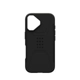 UAG iPhone 17 Civilian Case - MagSafe Kompatibel - Sort