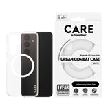 Samsung Galaxy S24 CARE by PanzerGlass FLAGSHIP Urban Combat Case - Transparent