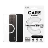 Samsung Galaxy S24+ (Plus) CARE by PanzerGlass FLAGSHIP Urban Combat Case - Transparent