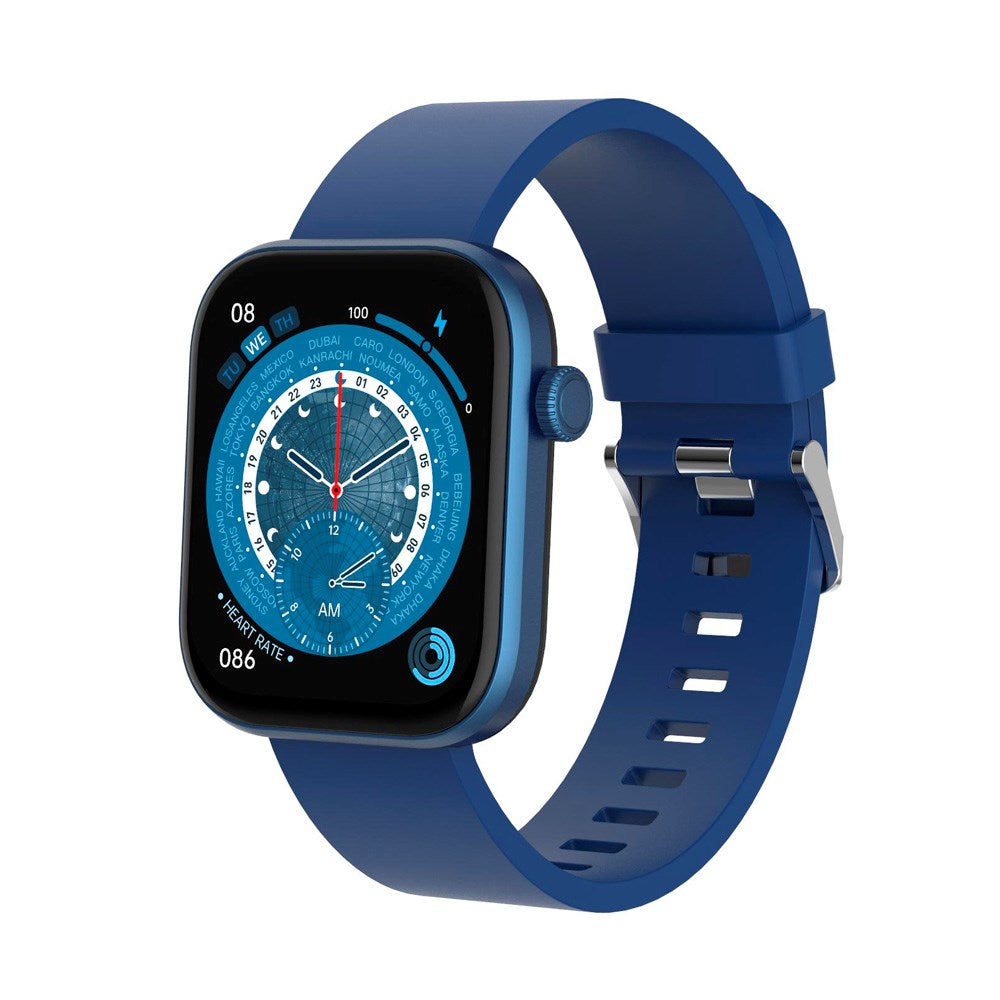 Denver SWC-185 Bluetooth Smartwatch med Indbygget Sundheds- & Sportstracker - Mørkeblå
