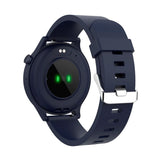 Denver SWC-338 Bluetooth Smartwatch med Sundhedssporing og Stemmekontrol - Mørkeblå