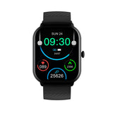Denver SWC-187 Bluetooth Smartwatch med Indbygget Sundhedstracking og Stemmekontrol - Sort