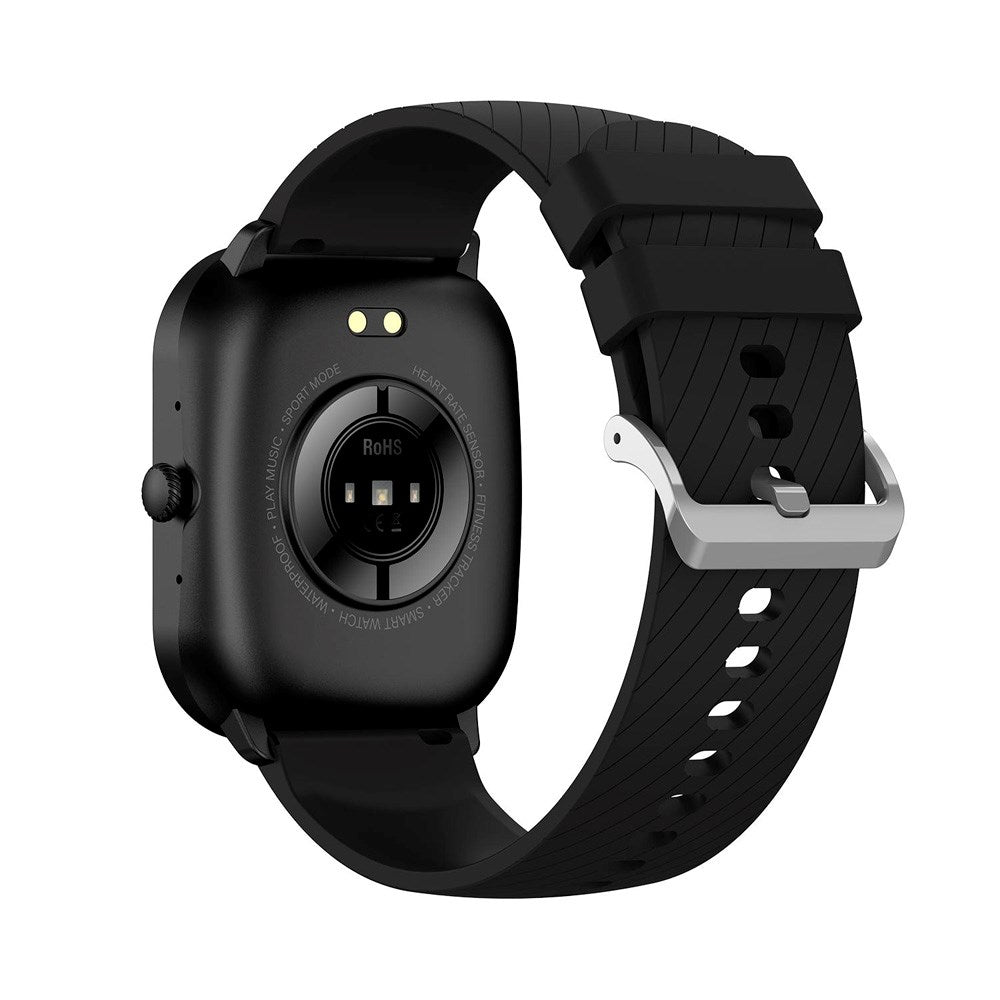 Denver SWC-187 Bluetooth Smartwatch med Indbygget Sundhedstracking og Stemmekontrol - Sort