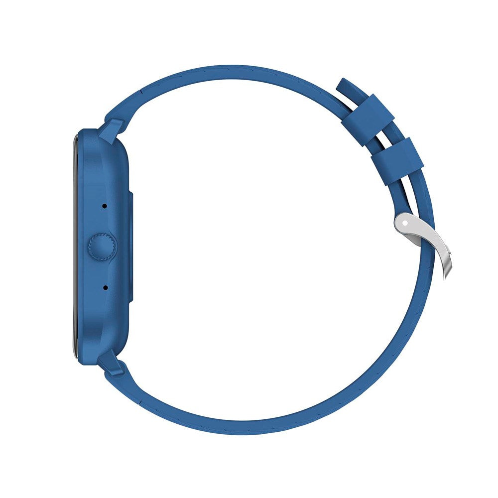 Denver SWC-187 Bluetooth Smartwatch med Indbygget Sundhedstracking og Stemmekontrol - Blå