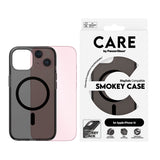 iPhone 15 CARE by PanzerGlass FLAGSHIP Urban Combat Case - MagSafe Kompatibel - Smokey / Black