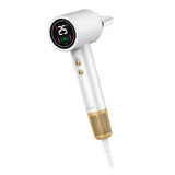 Denver High Speed Hårtørrer m. Indbygget LED Display - Hvid