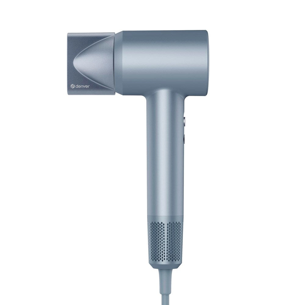 Denver High Speed Hårtørrer m. Indbygget LED Display - Sølv