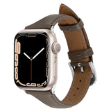 Apple Watch (38-41mm) Cyrill Læder Rem - Classic Look - Grå