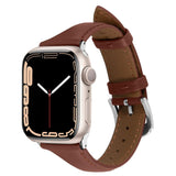 Apple Watch (38-41mm) Cyrill Læder Rem - Classic Look - Brun