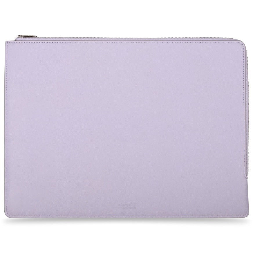 Holdit Læder Laptop Case 16" - Lilla Læder