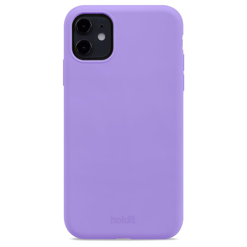 Holdit iPhone 11 Soft Touch Silikone Mobil Cover - Violet