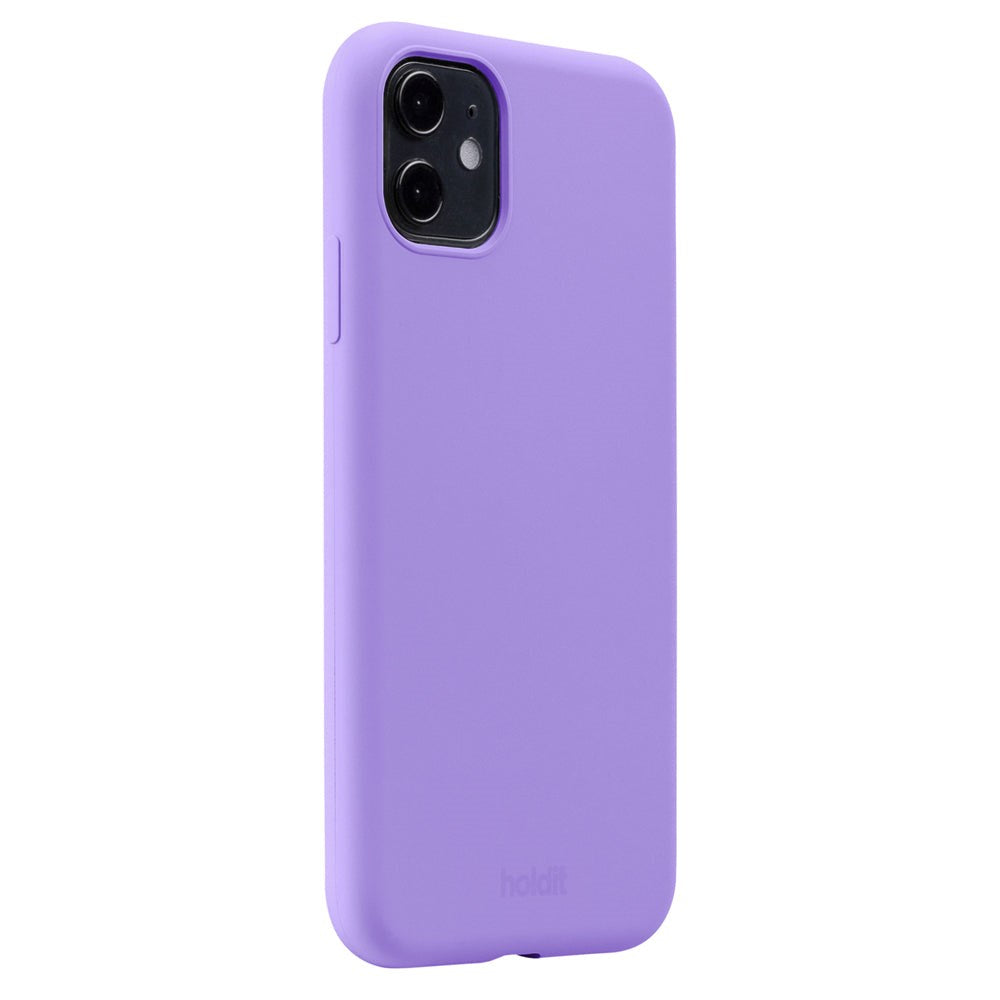 Holdit iPhone 11 Soft Touch Silikone Mobil Cover - Violet