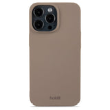 Holdit iPhone 13 Pro Slim Plastic Cover - Mocha Brown