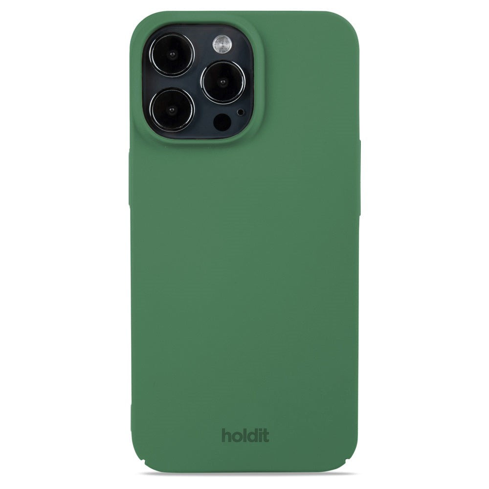 Holdit iPhone 13 Pro Slim Plastic Cover - Forest Green