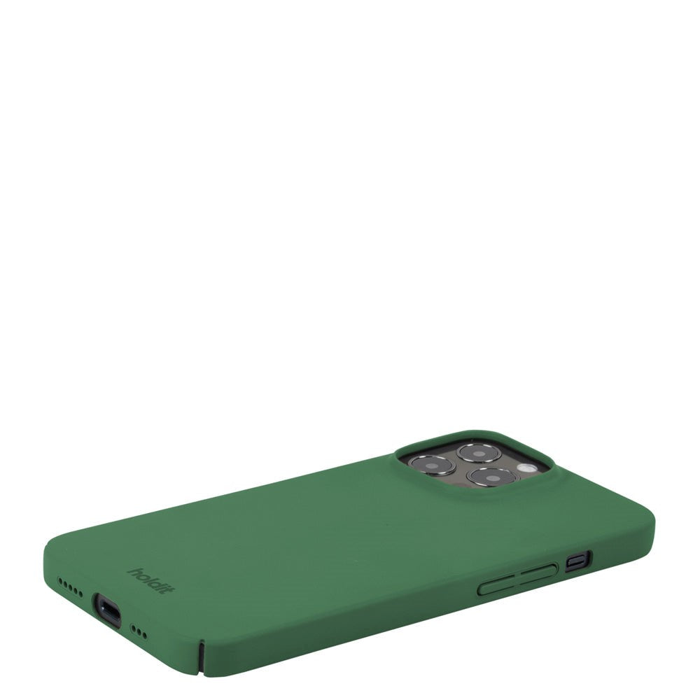 Holdit iPhone 13 Pro Slim Plastic Cover - Forest Green