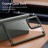 ESR Samsung Galaxy S23 Ultra Classic Bagside Cover m. Kickstand - Gennemsigtig / Grøn