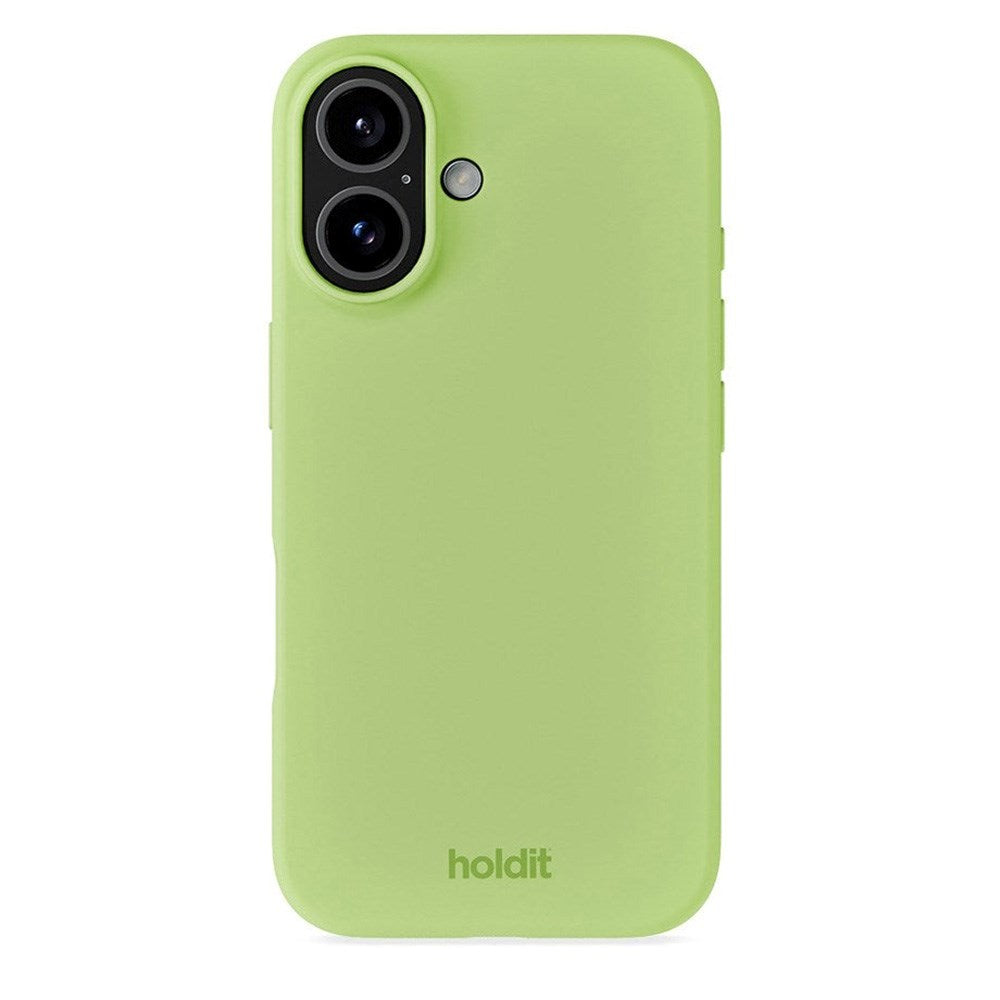 Holdit iPhone 16 Soft Touch Silikone Mobil Cover - Matcha