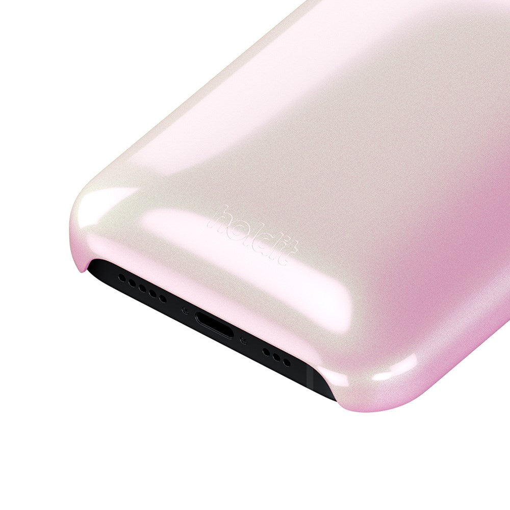 iPhone 16e / 15 / 14 / 13 Holdit Puffy Case - Glazed Pink