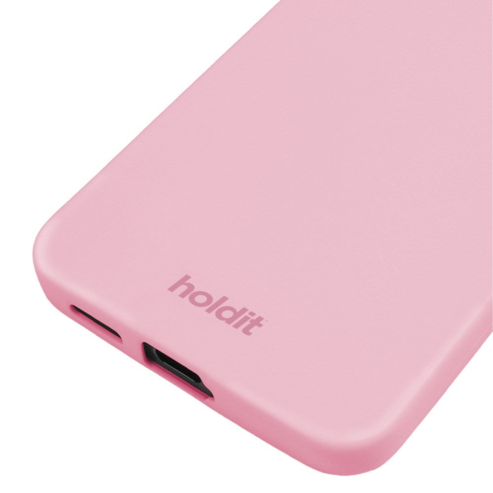 Holdit Samsung Galaxy S25 Soft Touch Silikone Mobil Cover - Pink