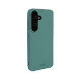 Holdit Samsung Galaxy S25 Soft Touch Silikone Mobil Cover - Moss Green