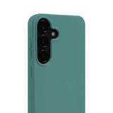 Holdit Samsung Galaxy S25 Soft Touch Silikone Mobil Cover - Moss Green