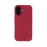 Holdit iPhone 17 Soft Touch Silikone Mobil Cover - Red Velvet