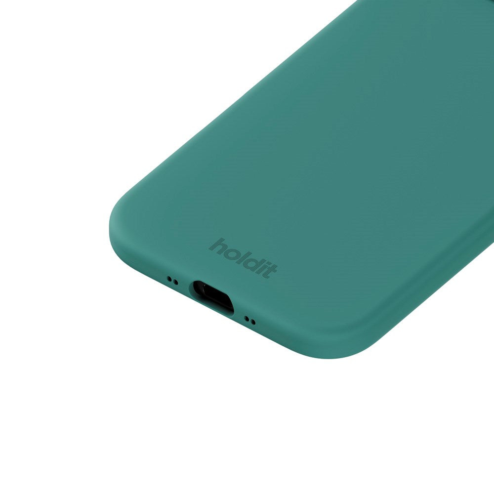 Holdit iPhone Air Soft Touch Silikone Mobil Cover - Moss Green