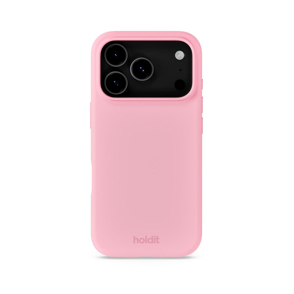 Holdit iPhone 17 Pro Max Soft Touch Silikone Mobil Cover - Pink