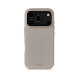 Holdit iPhone 17 Pro Max Soft Touch Silikone Mobil Cover - Taupe