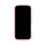 iPhone 17 Pro Holdit Wavy Cover - Pink / Transparent