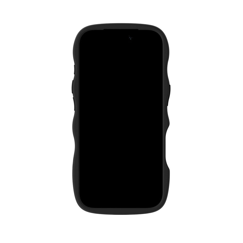 iPhone 17 Pro Max Holdit Wavy Cover - Black / Transparent