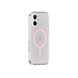 iPhone 17 Holdit MagSafe Cover - Transparent / Pink