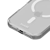 iPhone 17 Pro Holdit MagSafe Cover - Transparent / White
