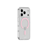 iPhone 17 Pro Holdit MagSafe Cover - Transparent / Pink