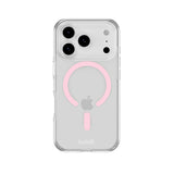 iPhone 17 Pro Max Holdit MagSafe Cover - Transparent / Pink
