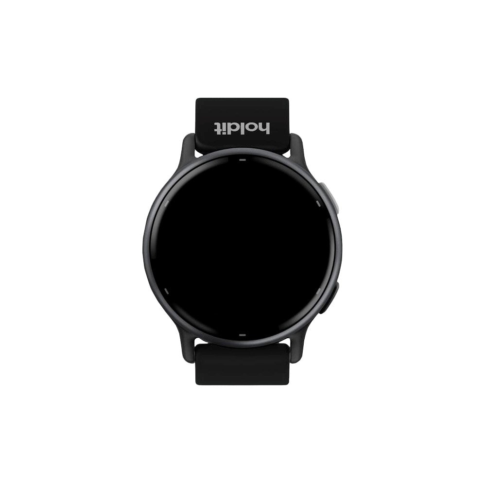 Universal Holdit Silikone Rem m. Spændelukning (22mm) - Sort