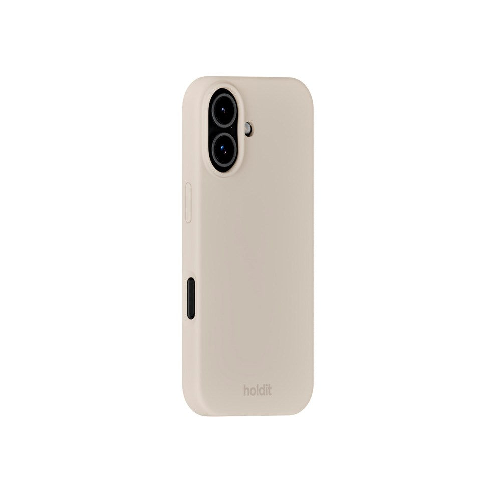 Holdit iPhone 17 Soft Touch Silikone Mobil Cover - Light Beige