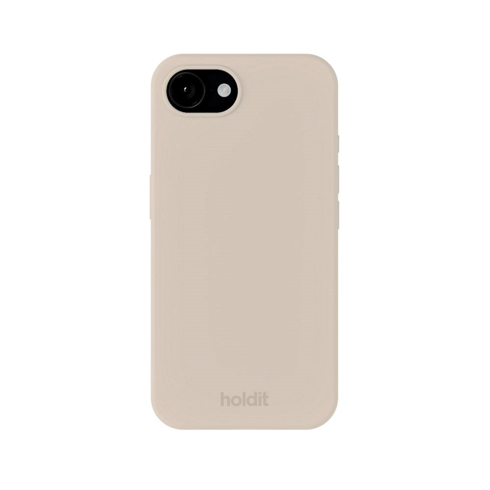 Holdit iPhone 17e / 16e Soft Touch Silikone Mobil Cover - Light Beige