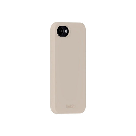 Holdit iPhone 16e Soft Touch Silikone Mobil Cover - Light Beige