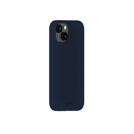 Holdit iPhone 14 / 13 Soft Touch Silikone Mobil Cover - Midnight Blue