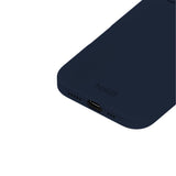 Holdit iPhone 16 Soft Touch Silikone Mobil Cover - Midnight Blue