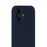 Holdit iPhone 16 Soft Touch Silikone Mobil Cover - Midnight Blue